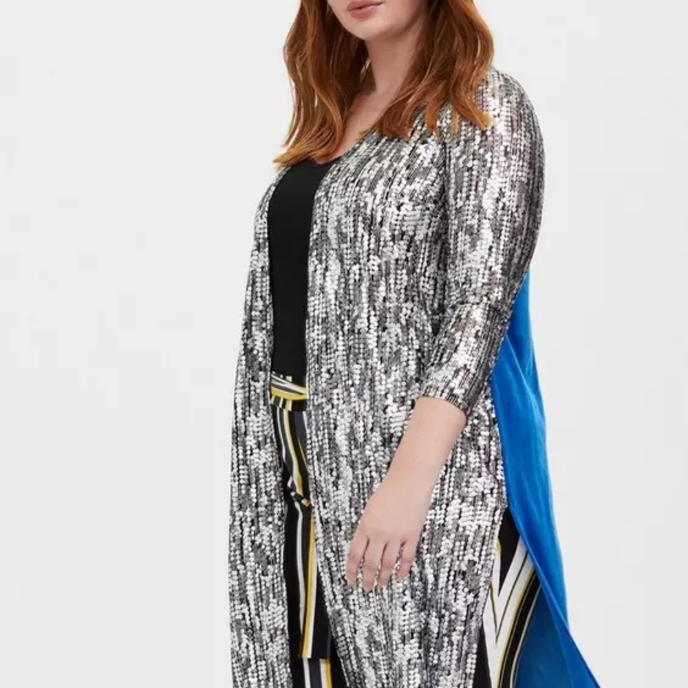 Birds Of Prey Harley Quinn Duster Torrid Plus Size 1/2